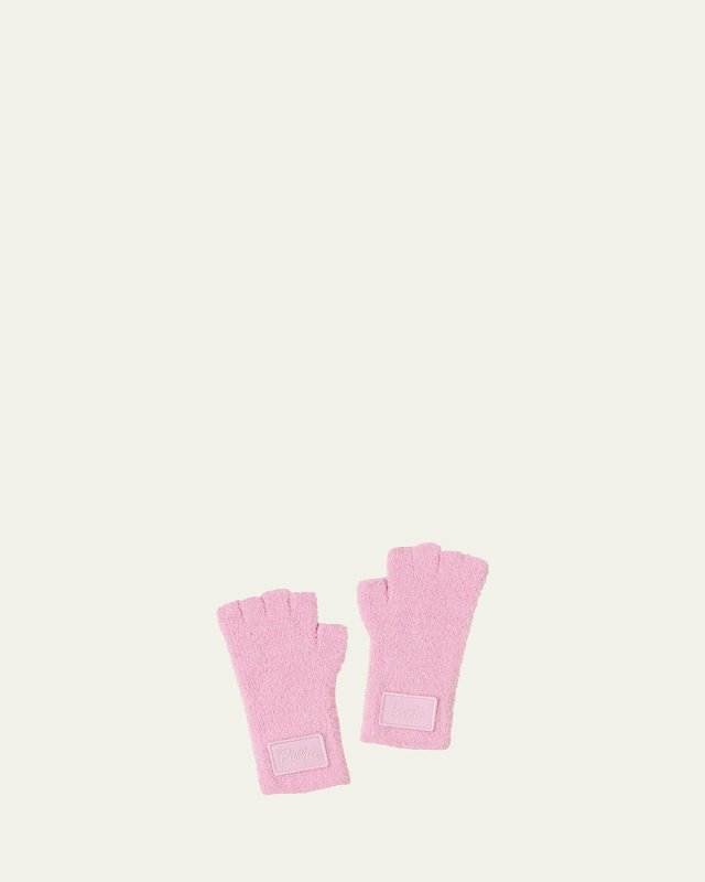 Girl's CozyChic Barbie Fingerless Gloves